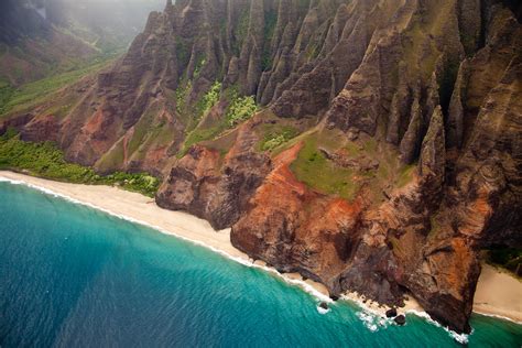 Na Pali Coast Kauai From Above 5 Opacity Flickr