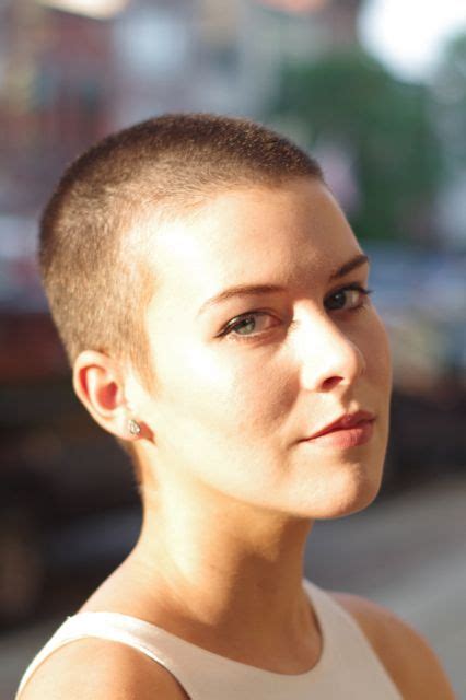 Why You Should Get A Buzz Cut This Summer Short Shaved Hairstyles Buzzed Hair Women Buzz Cut