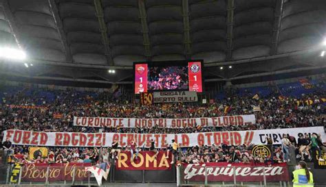 Foto Maxi Schermi Roma Feyenoord Ecco Dove Saranno Posizionati