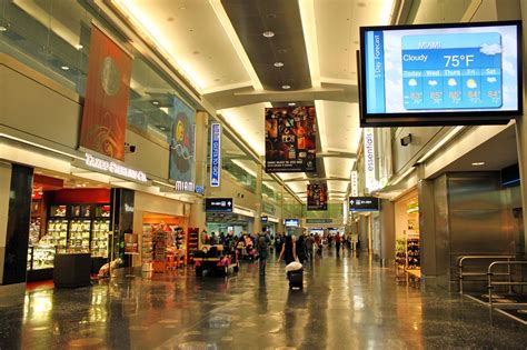 Miami International Airport Busy Travel Hub And Gateway To Latin