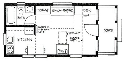19 Newest 10 X 24 Tiny House Floor Plan