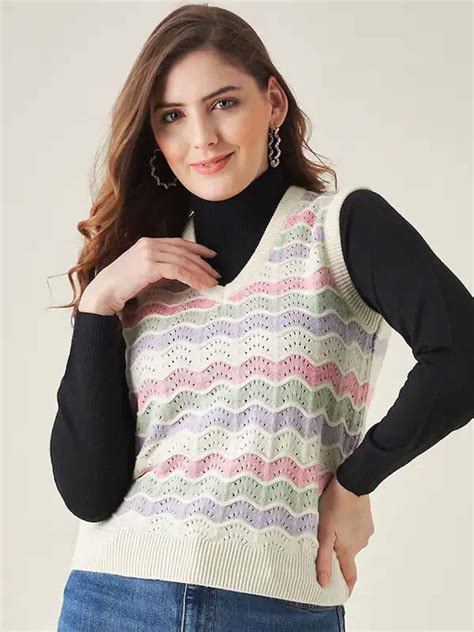 Sleeveless Sweater Styling Tips स्लीवलेस स्वेटर डिजाइंस Sleevesless