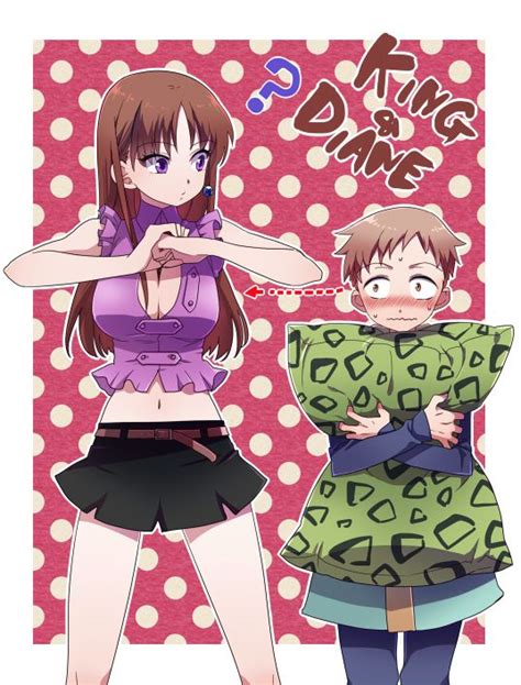 Nanatsu No Taizai Diane And King Seven Deadly Sins Anime Anime
