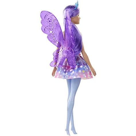 Barbie Dreamtopia Fairy Doll 12 Inch Purple Hair With Wings And
