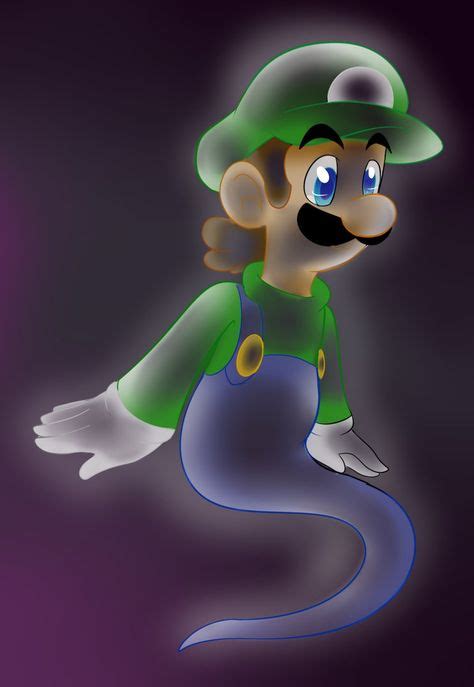 Ghost Luigi By Raygirl12 On Deviantart Luigi Mario And Luigi Mario