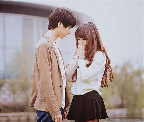 Alone Sad Girl And Boy Couple Love Emotions