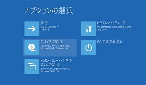 Windows 10 の「詳細ブート オプション」 メニュー - palm84.com