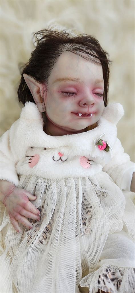 Baby Vampling Ellawynn Vampire Baby Reborn Doll Gothic Horror Creepy