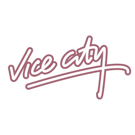 GTA Vice City Logo PNG Transparent & SVG Vector - Freebie Supply png image