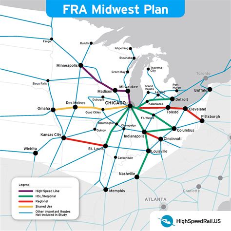 High Speed Rail In The Midwest High Speed Rail Alliance