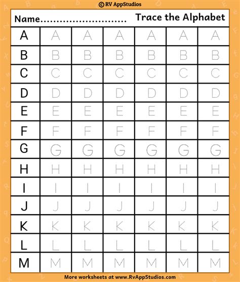 Tracing Capital Letters Worksheet Printable Word Searches