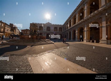 Shrine Of Our Lady Of Loreto Loreto Ancona Marche Italy Stock