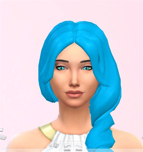 Sky Blue Hair At Stars Sugary Pixels Sims 4 Updates