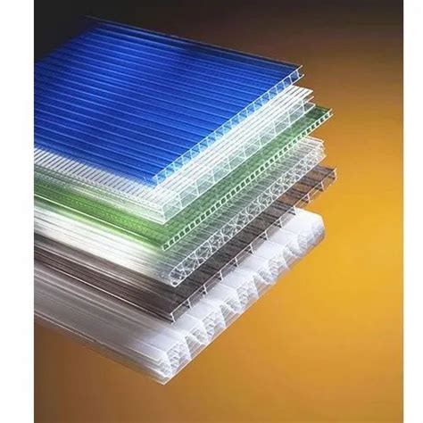 Transparent Danpalon Multicell Polycarbonate Sheet 6 Mm At Best Price