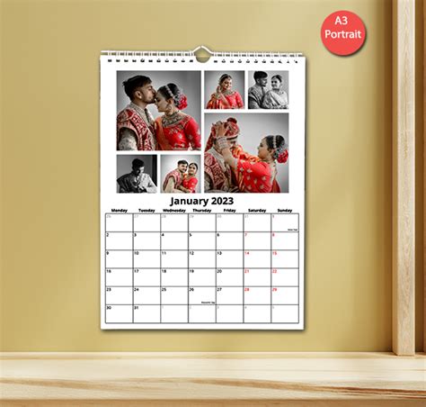 Customized Wall Calendar 2024 Printing Online Photojaanic