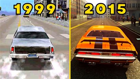 Evolution Of Driver Games 1999 2015 Youtube