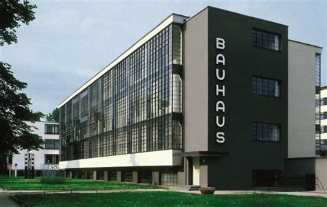Bauhaus Walter Gropius Shop Block The Bauhaus Dessau Germany 1925