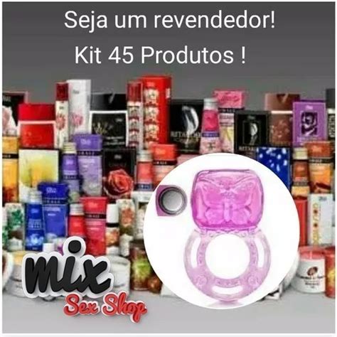 Kit Erotico 45 Produtos Anel Vibro Sexshop Sexshop Revenda Mercado Livre