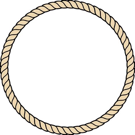 Rope Round PNG Illustration PNG
