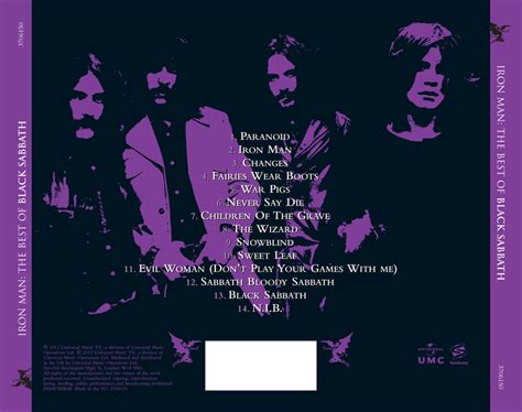 The songwriting shows iommi continuing. Iron Man Greatest Hits Album  UPDATED 2  - Black Sabbath ...