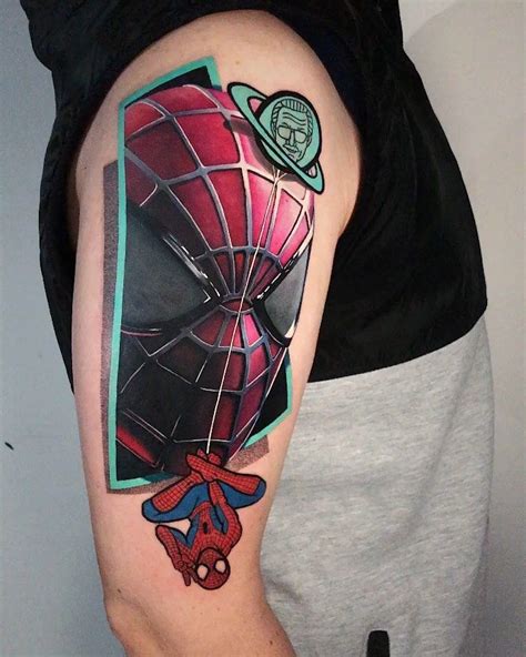 Spider Man Tattoo By Chrisrigonitattooer Tattoos Cool Tattoos