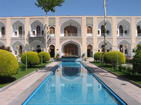 The structure has been renovated 1959 by architect a. Abbasi Hotel Isfahan - Friendly Iran