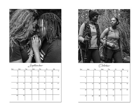 Women Of Color Lesbian Calendar 2024 Queer Women Black And Etsy