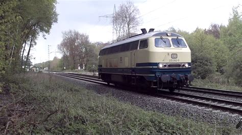 Oldtimer Db Class 218 Baureihe 218 Diesel Locomotive Youtube