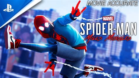 New Leap Of Faith Spiderverse Miles Morales Suit Spider Man Miles