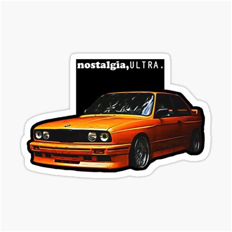 Nostalgia Ultra Sticker For Sale By Logxnwil Redbubble