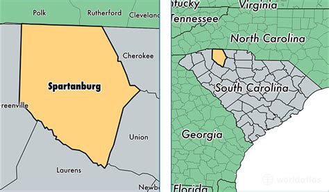 Spartanburg South Carolina Map Time Zones Map