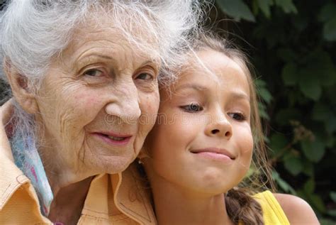 granddaughter and her grandmother stock image image of people communication 5327613