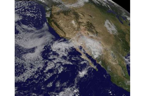 Satellites See Tropical Depression 16es Landfall In Northwestern Mexico