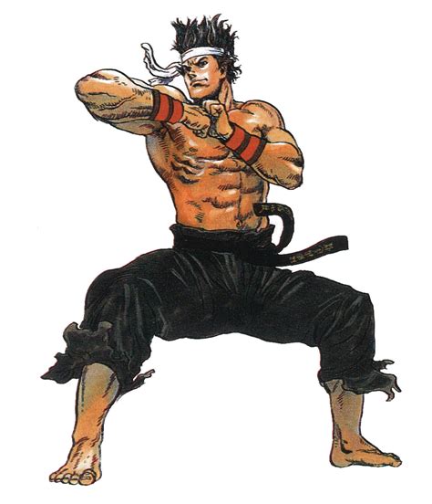 The Video Game Art Archive Akira And Jacky From Virtua Fighter