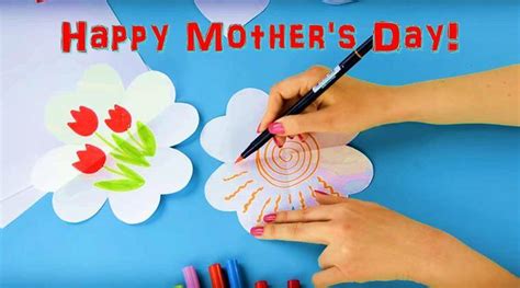 How can we give extra recognition to. WATCH: Create these beautiful DIY Mother's Day cards and ...