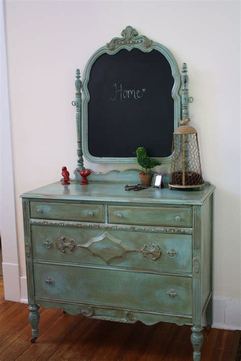 Maybe you would like to learn more about one of these? Antique dresser - mirror flipped and painted with ...