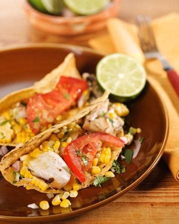 She seamlessly transitioned to tips on grilling a whole fish (stewart makes sure to score her seafood so it cooks evenly, then adds a rub made of cumin, oregano, chili. Grilled-Fish Tacos with Roasted-Chile-and-Avocado Salsa ...