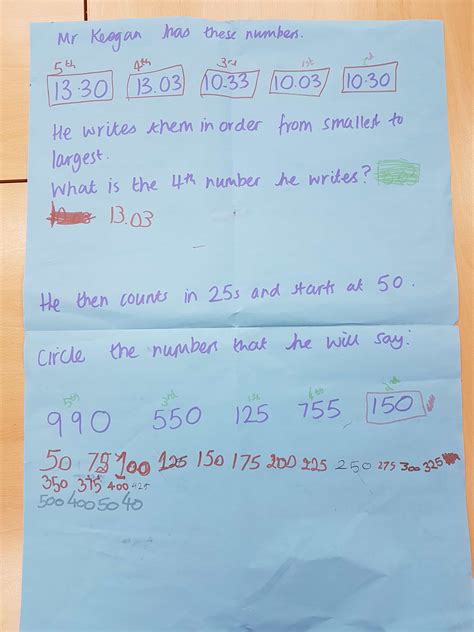 Place Value Ordering Decimals Year 4 1 Swimming In Maths