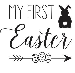 Buy My First Easter Svg Png files