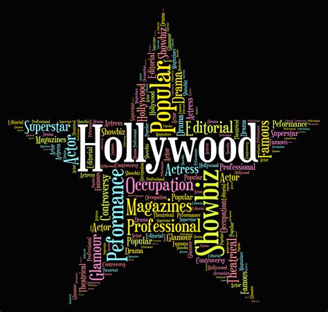 Free Photo Hollywood Star Indicates Silver Screen And Entertainment California Celebrity
