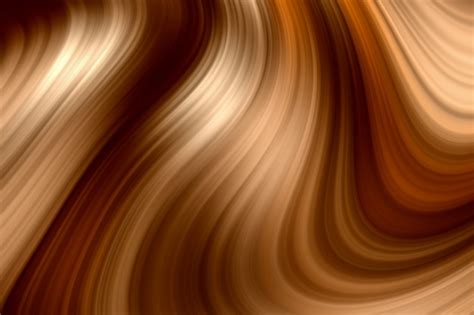 Premium Photo Abstract 3d Rendering Elegant Brown Color Swirl Effect