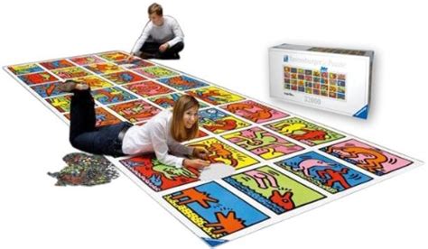 Ravensburger keith haring 32.000 parça. Keith Haring: Double Retrospect - 32000 Pieces Puzzle ...