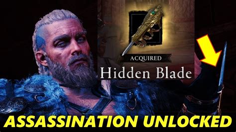 How To Unlock Hidden Blade Assassination Moves Valhalla Train With
