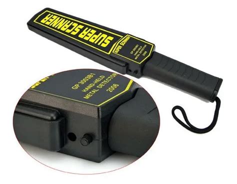 50pcshand Held Metal Detector Security Handheld Super Scanner Gp 3003b1