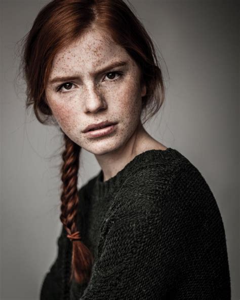 Beautiful Portraits Of People With Freckles By Agata Serge Portrait