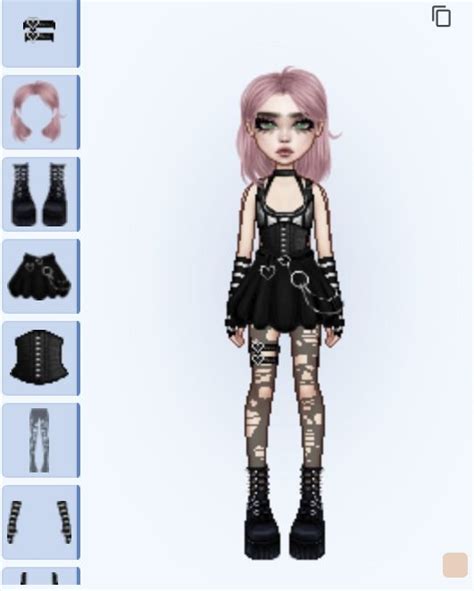 Everskies Goth Outfits Y2k Clothes Outfits