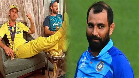 Controversy Erupts As Mitchell Marsh Allegedly Disrespects World Cup Trophy Shami Urvashi