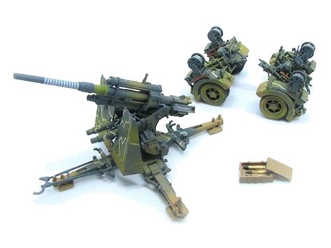 Pma P0312 Precision Model Art 172 88mm Flak 36 Camouflage