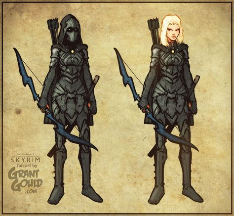 Skyrim Concept Art Armor