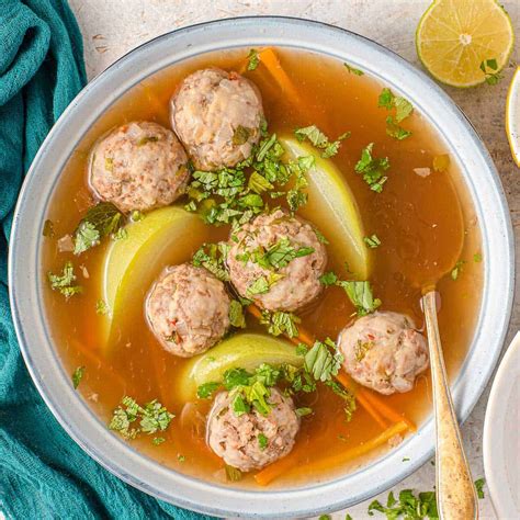 Sopa De Albondigas Meatball Soup A Taste For Travel